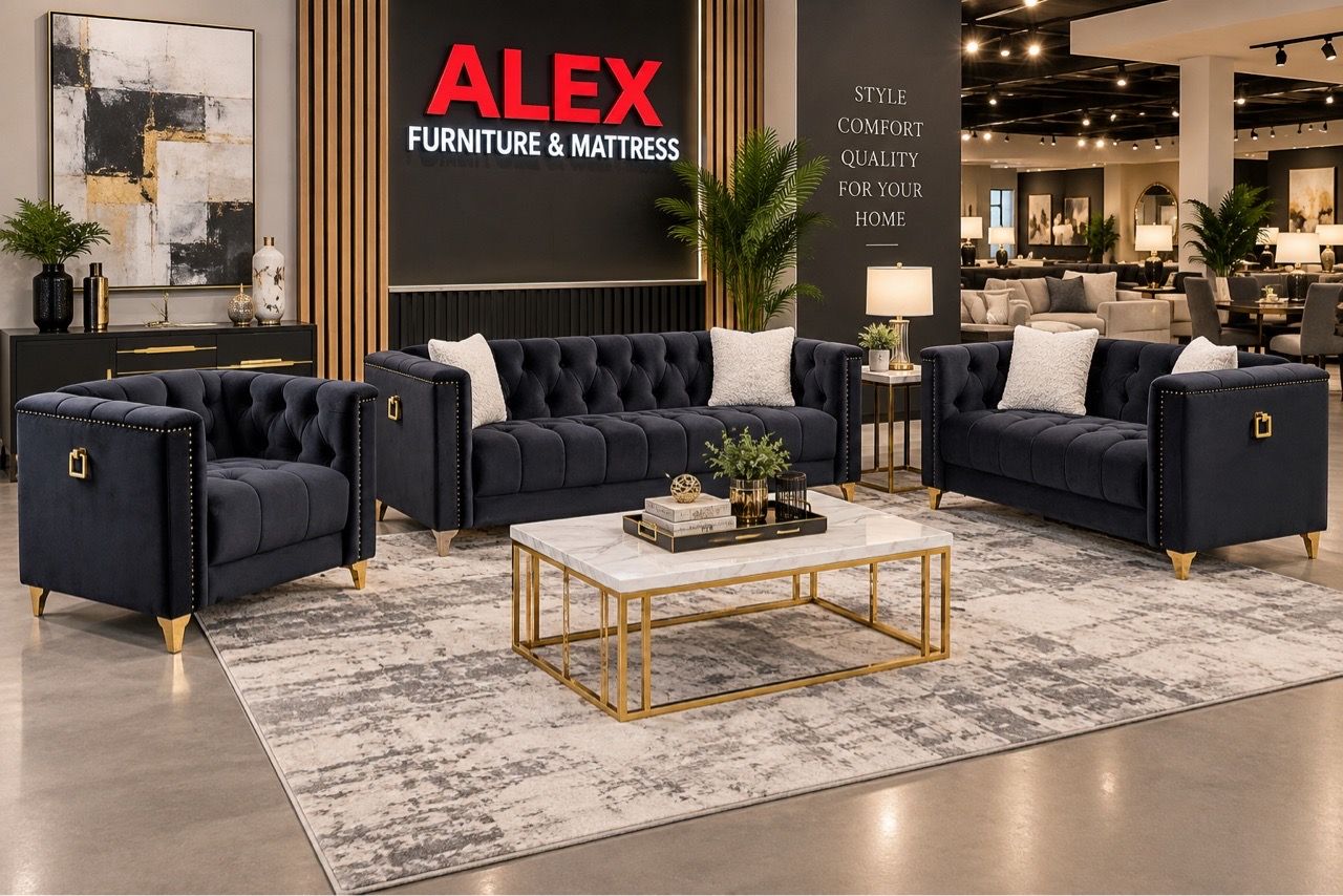 SOFA + LOVESEAT + CHAIR 60% OFF