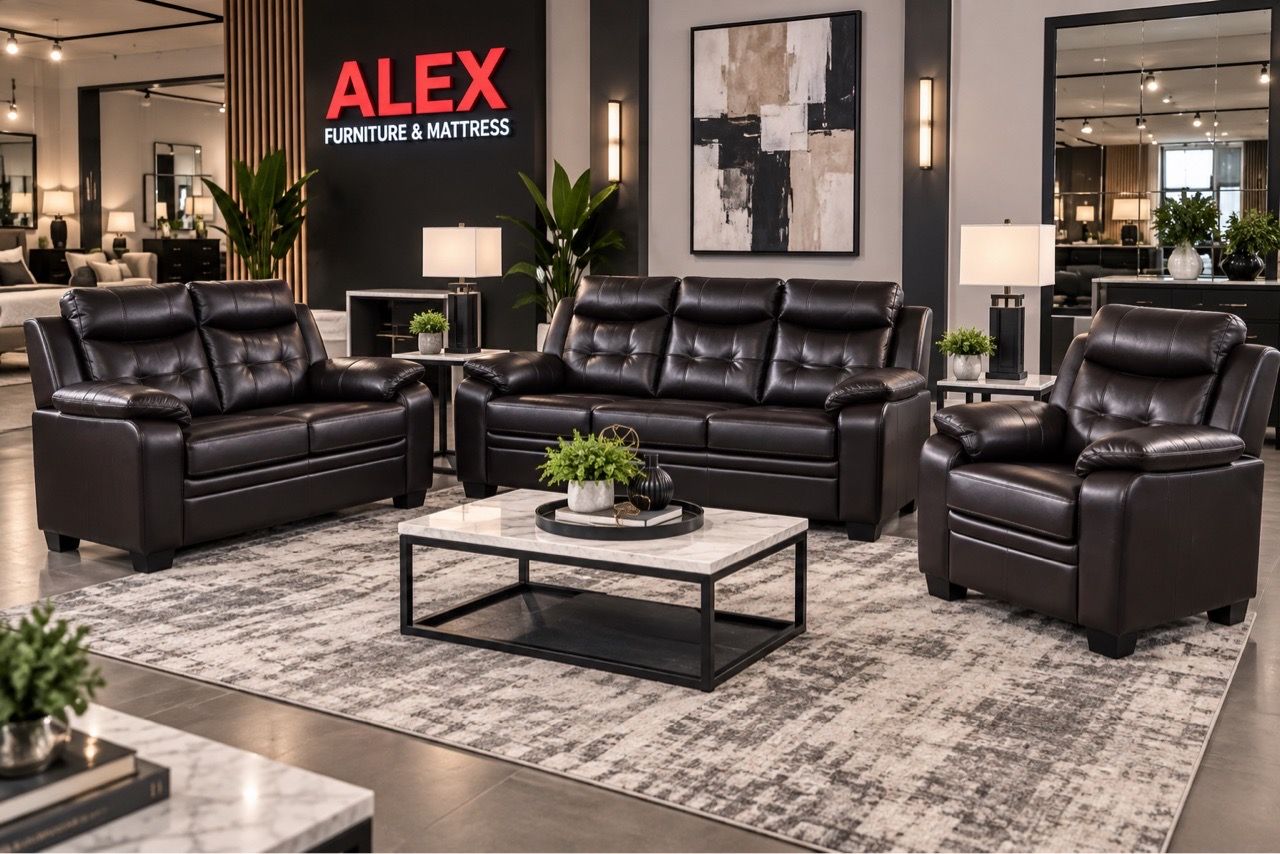 SOFA + LOVESEAT + CHAIR ALL 3 PIECES JUST $988!