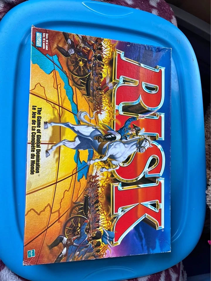 Parker Brothers Risk Board Game
