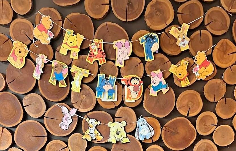 Winnie the Pooh (1st) Birthday Decor - ONE Hundred Acre Wood