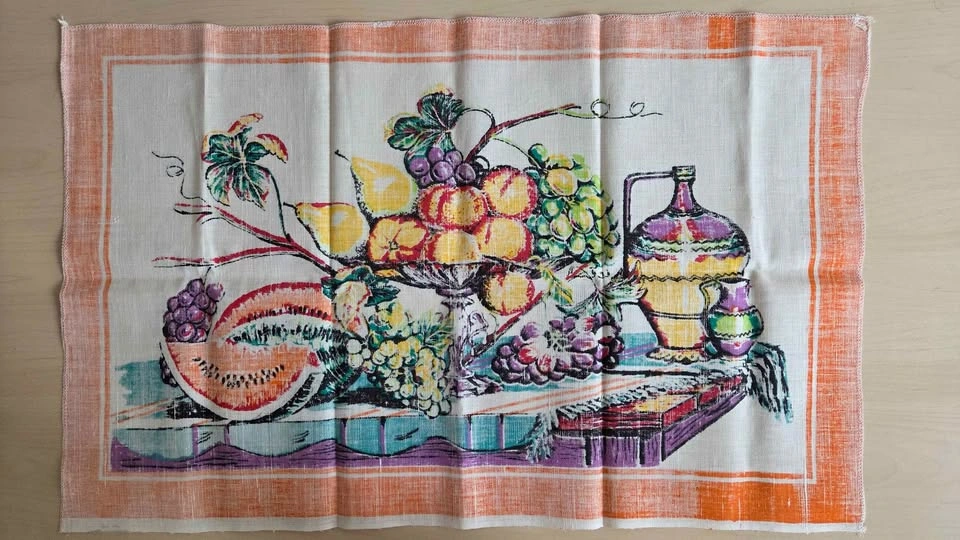 Vintage Fruit Tea Towel - photo 2