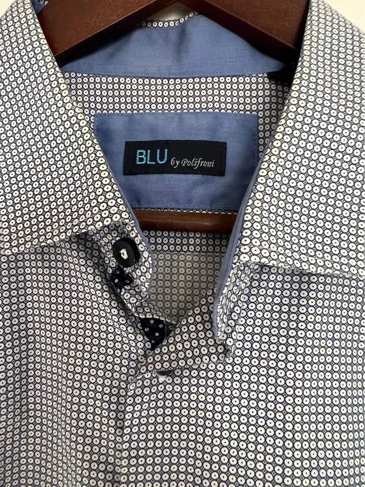 🏈 Black printed Dress shirt - photo 2