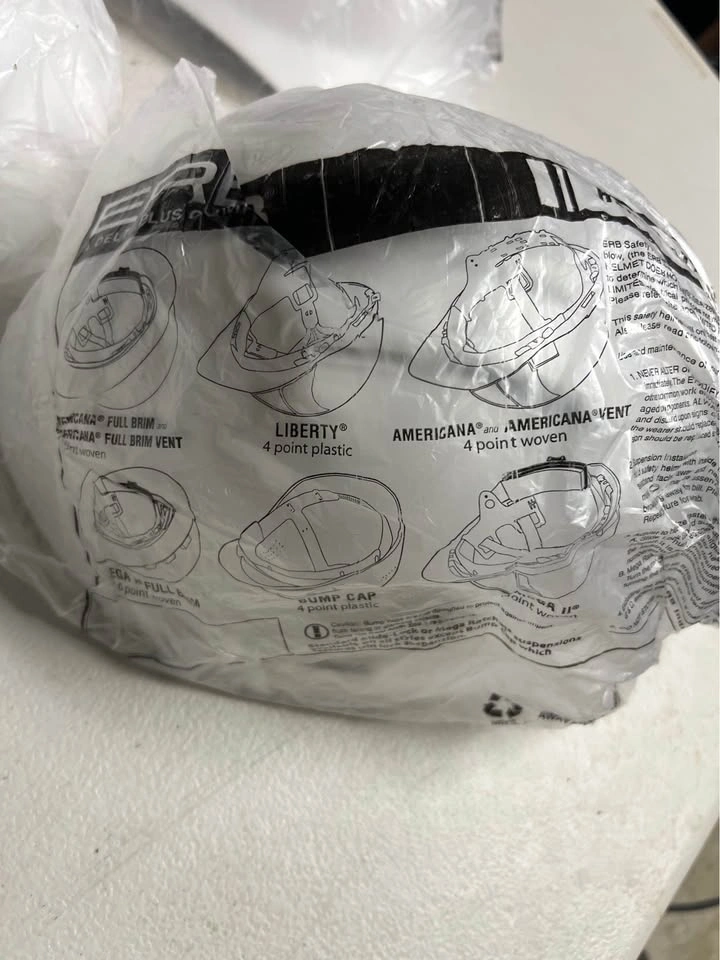 Lot of 7 ERB Safety Americana Vent Hard Hats - photo 4