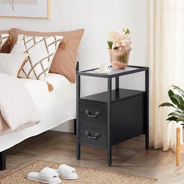 Black Nightstands — Set of 2 - photo 5