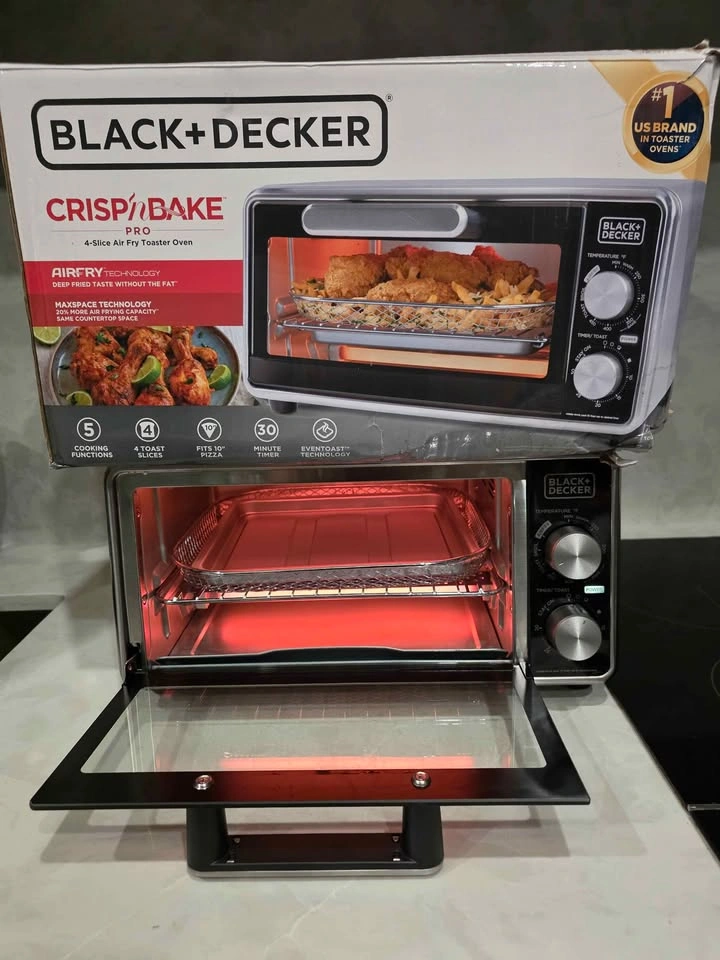 AIR FRYER - 5 MODES OF COOKING BLACK AND DECKER CRISP N BAKE PRO - photo 5