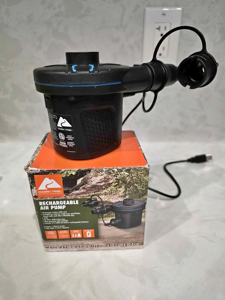 OZARK TRAIL RECHARGEABLE AIR PUMP