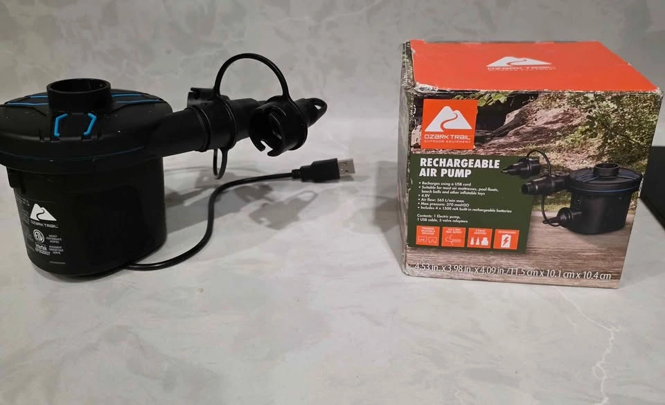OZARK TRAIL RECHARGEABLE AIR PUMP - photo 3