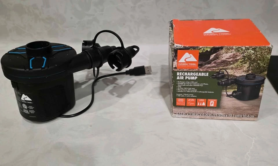 OZARK TRAIL RECHARGEABLE AIR PUMP - photo 4