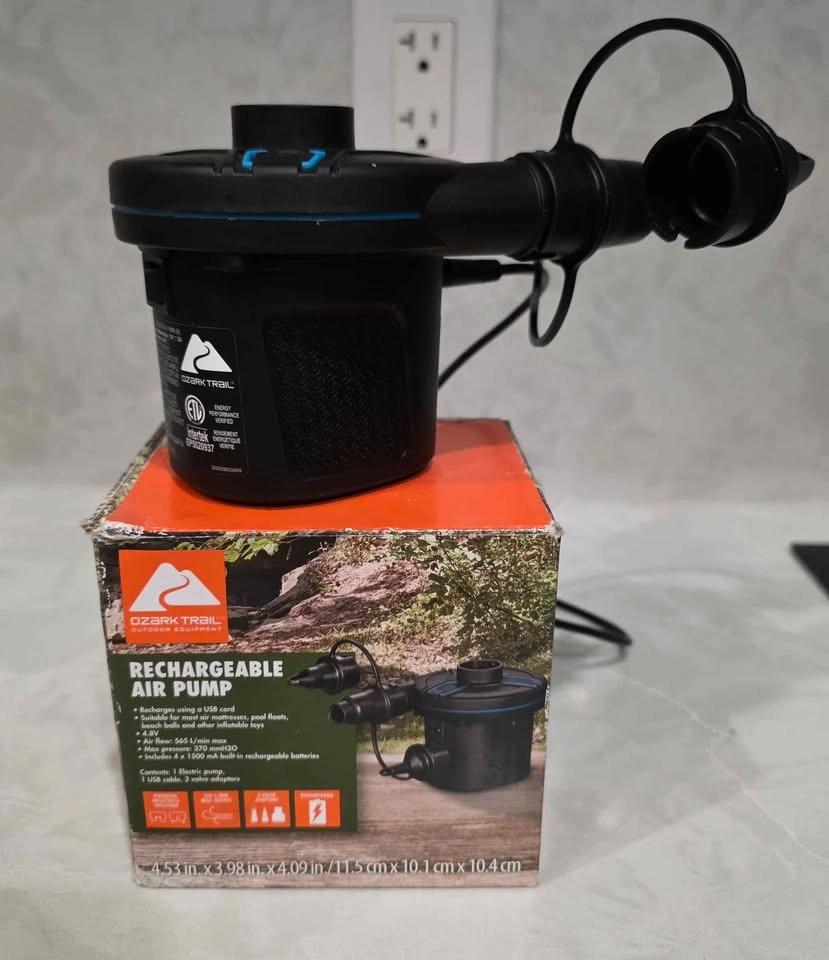 OZARK TRAIL RECHARGEABLE AIR PUMP - photo 5