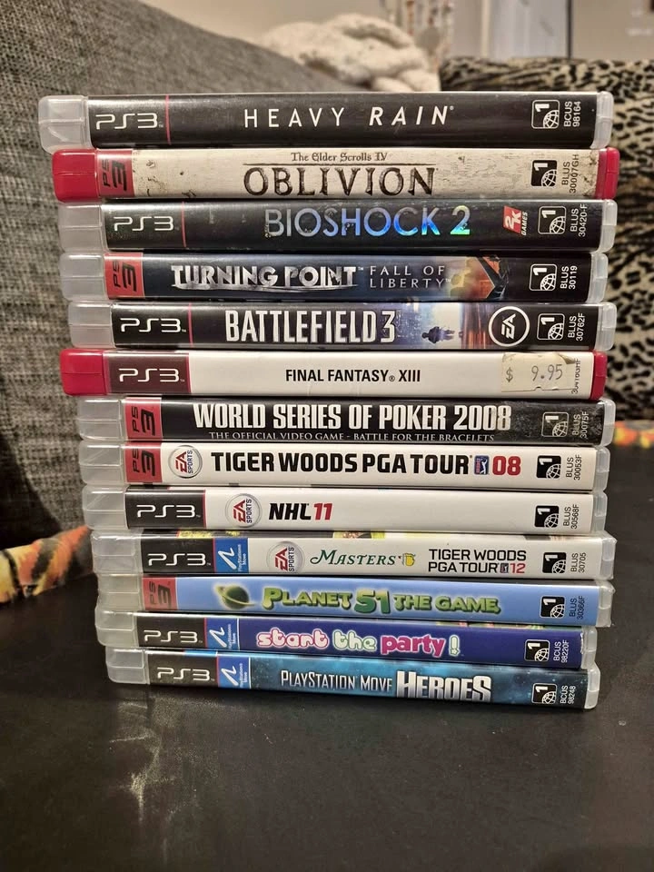 PS 3 games for sale