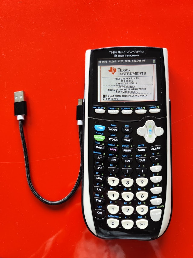 Texas Instruments TI-84 Plus C Silver Edition