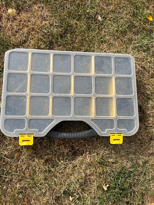storage container & Large tackle box - photo 2