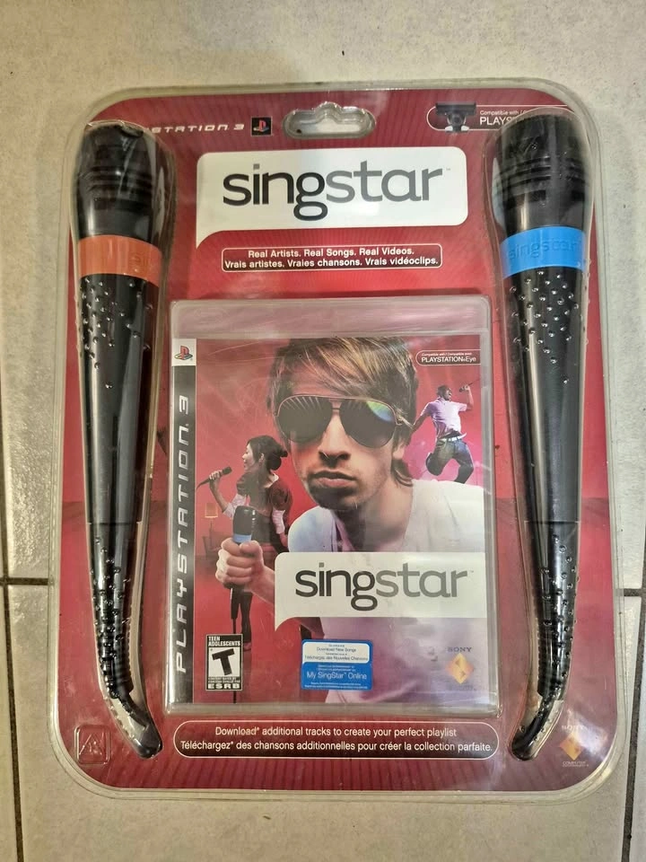 2007 Singstar Game Kit. Sealed, unopened.