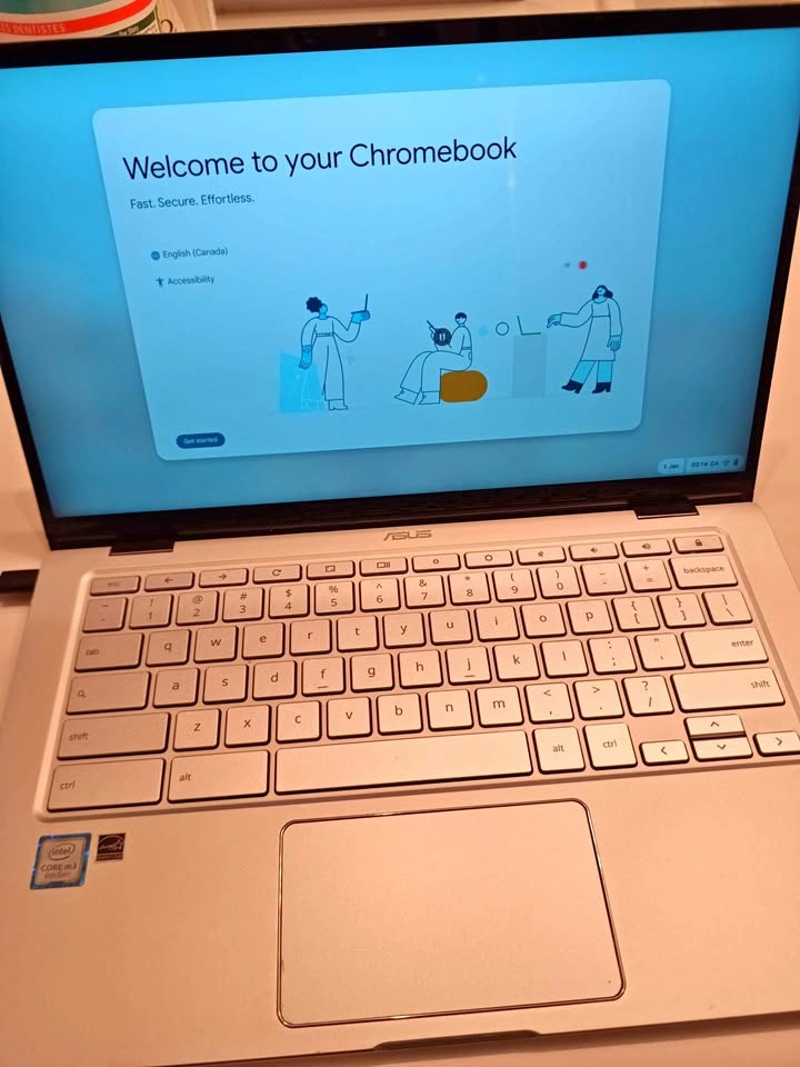 Asus C434T X360 Chromebook 14 Intel Core m3 8th Gen