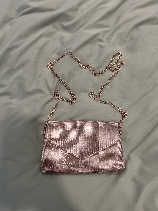 Gold Sparkly Bag