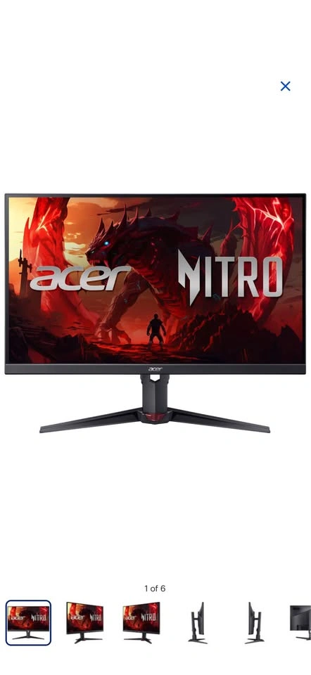 27 Inch Acer Nitro 2K resolution 200 refresh rate Gaming Monitor - photo 3