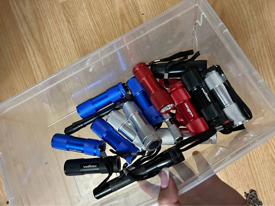 Lot of Voltax and Maglite Flashlights