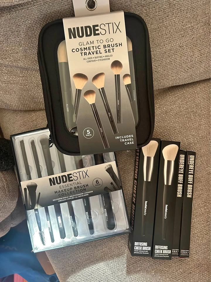 Nudestix and Huda Beauty Makeup Brush Collection