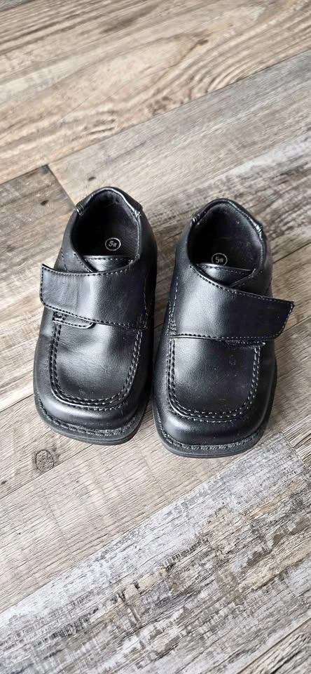 Toddler Black Dress Shoes Size 5