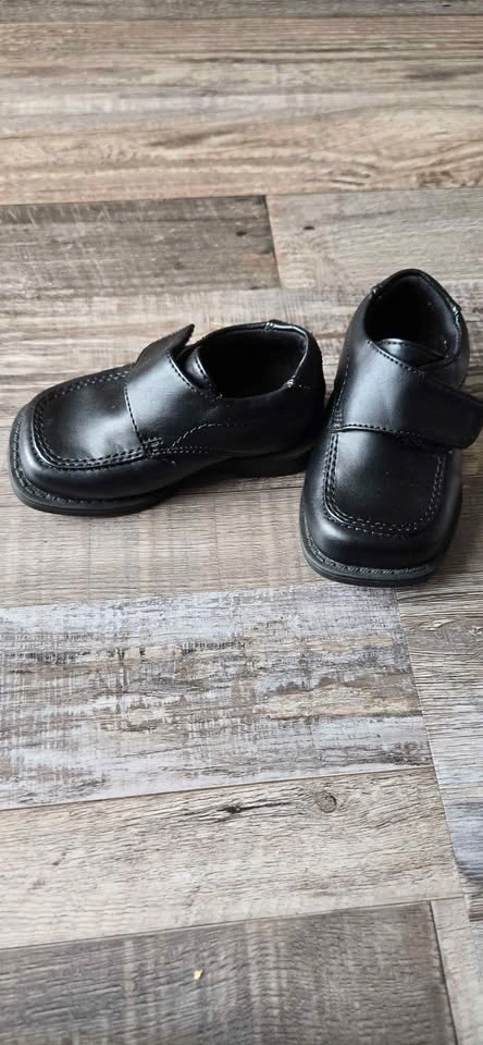 Toddler Black Dress Shoes Size 5 - photo 2