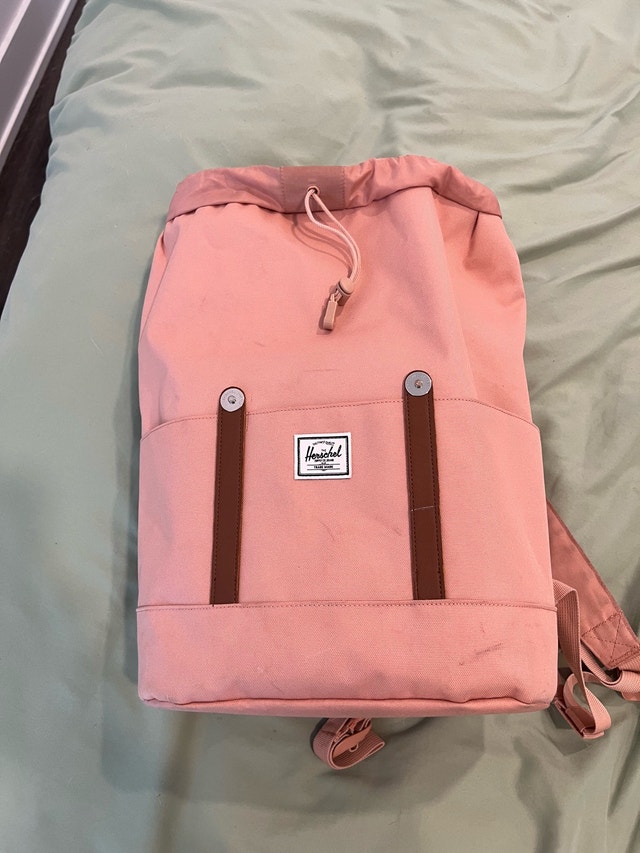 Herschel Pink Backpack