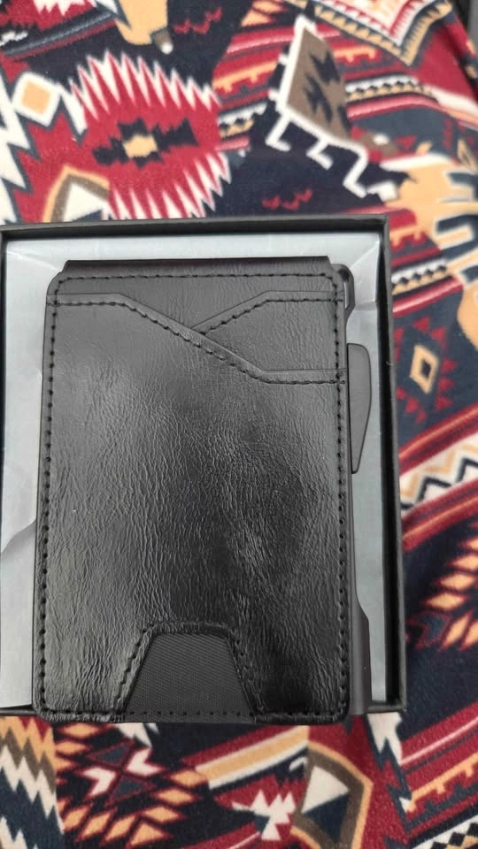 Slim Pop-Up Wallet with Money Clip and RFID Blocking - photo 5