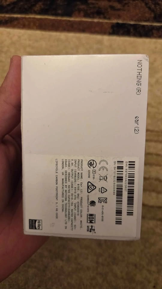Sealed Nothing Ear (2) Wireless Earbuds white - photo 2