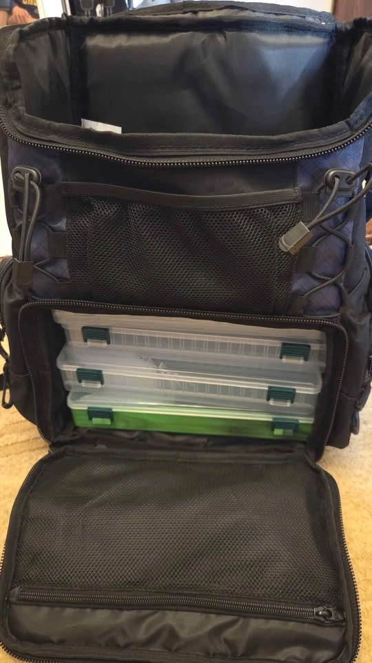 Piscifun Fishing Tackle Backpack - photo 5
