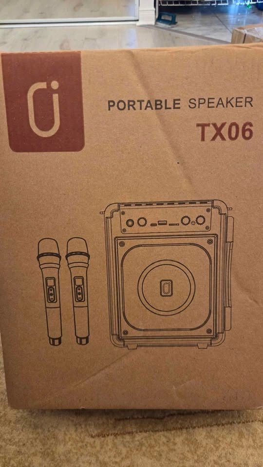 Jyx TX06 Portable Speaker Karaoke Machine with Microphones - photo 2