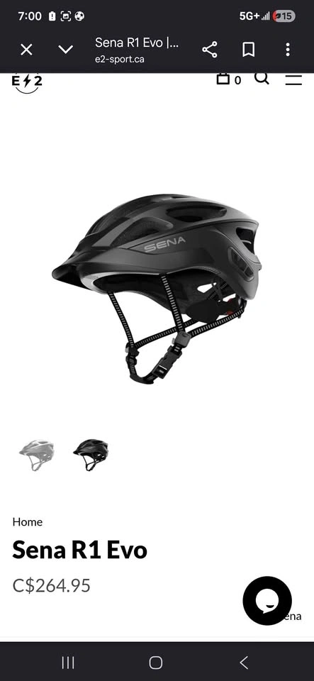 Sena R1 Evo Smart Cycling Helmet