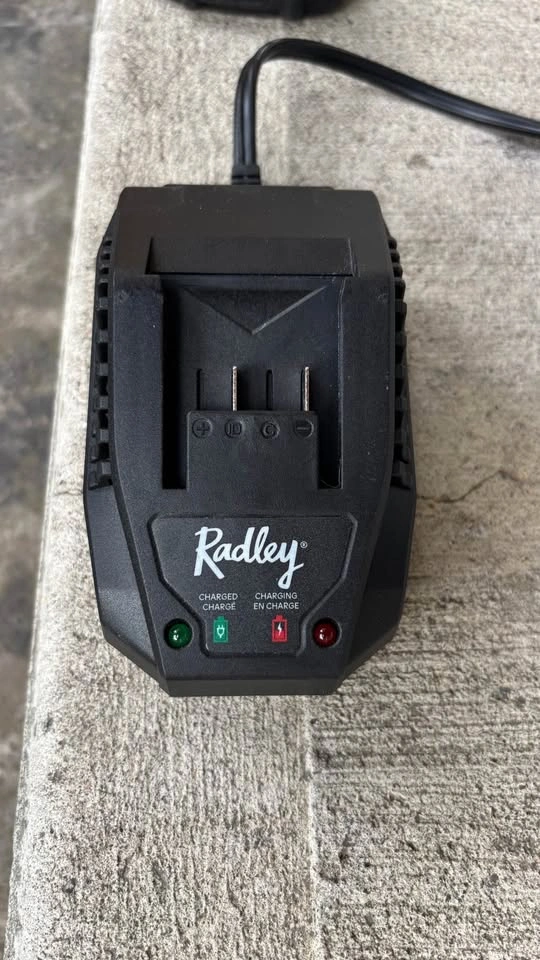 Radley Cordless String Trimmer and Edger with Battery and Charge - photo 5