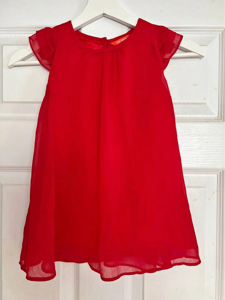 🏈 Red dress for Toddler- New