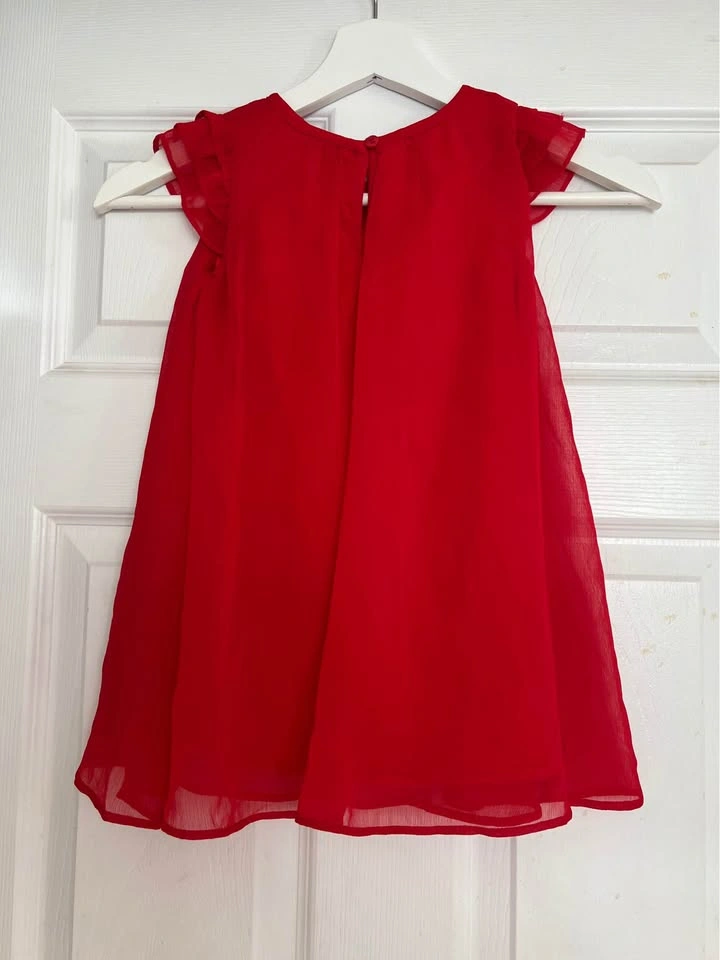 🏈 Red dress for Toddler- New - photo 2