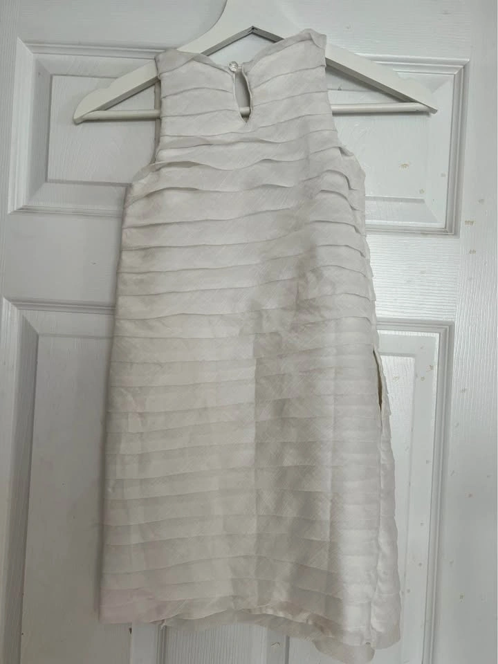 🏈 Kids white dress - photo 2