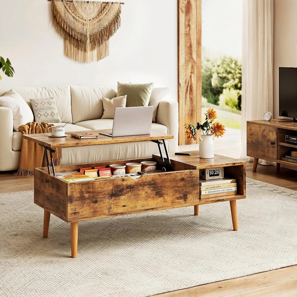 Wooden Lift Top Coffee Table