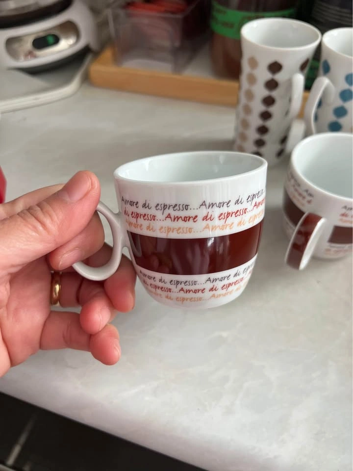 🏈 4 Espresso cups - photo 3