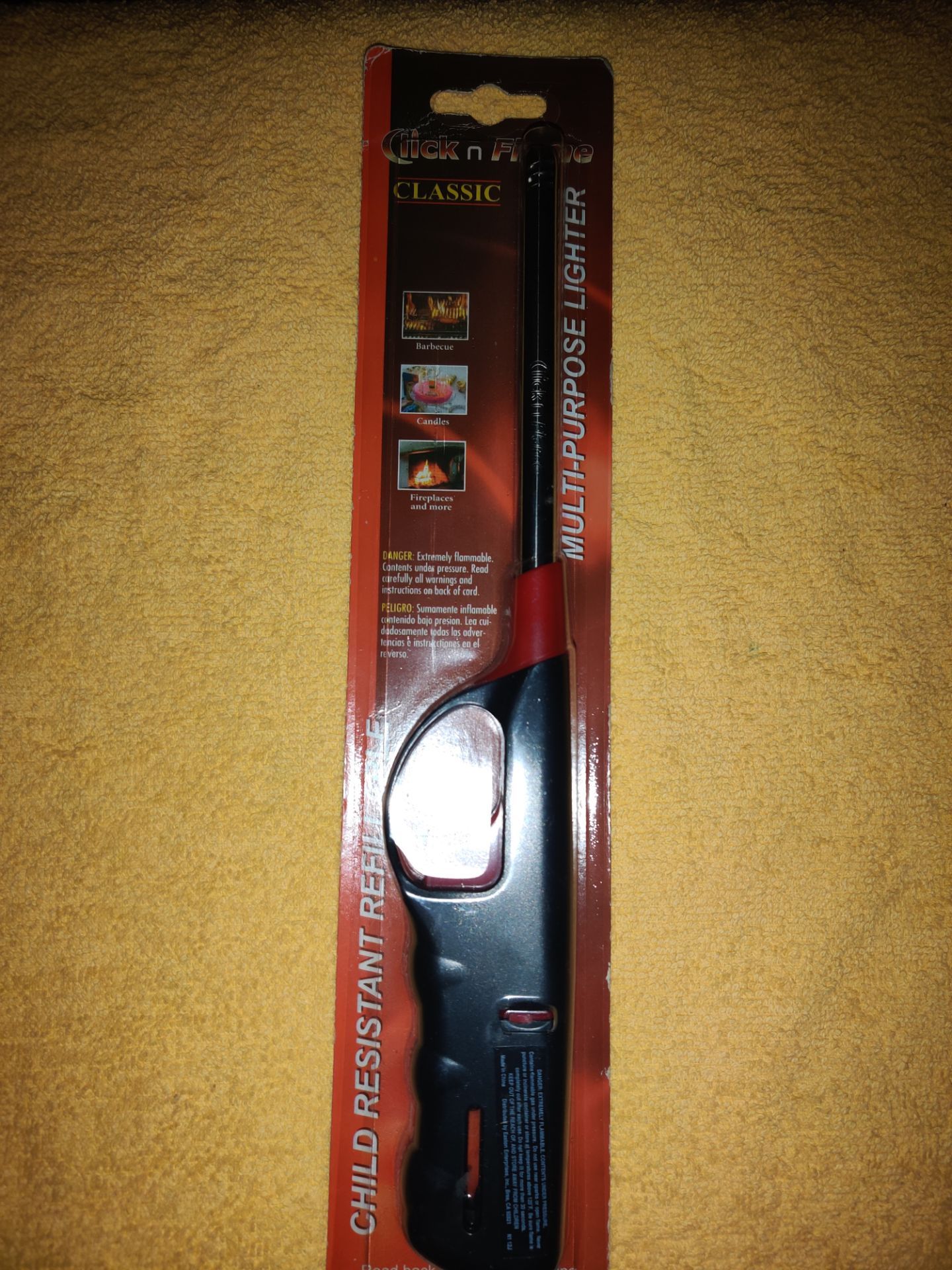 NEW Click n Flame Classic Multi-Purpose Lighter