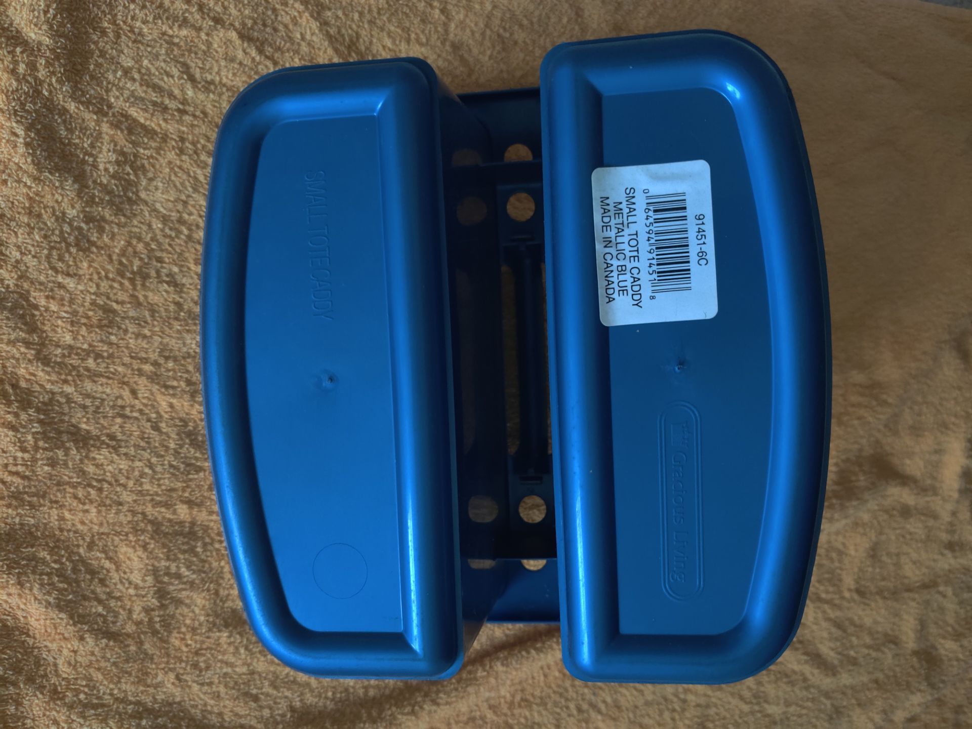 NEW Gracious Living Blue Dual Compartment Caddy - photo 2