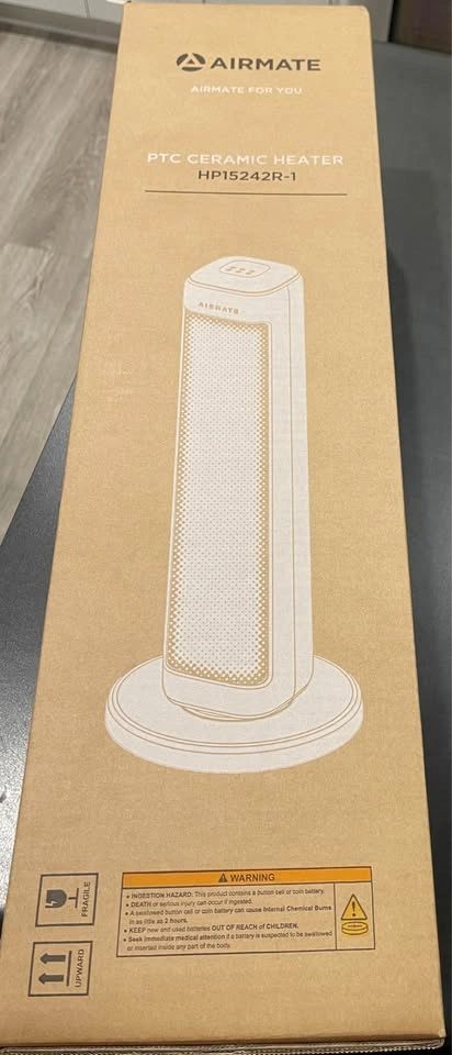 AIRMATE 25" Tower Space Heater 1500W - photo 2