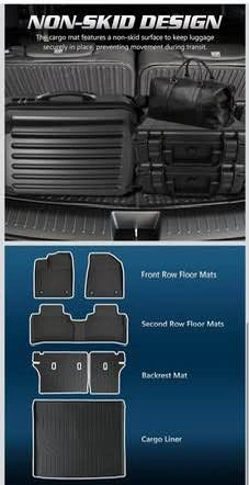 New - Nissan Murano 2025 Floor Mats & Trunk Mat - photo 3
