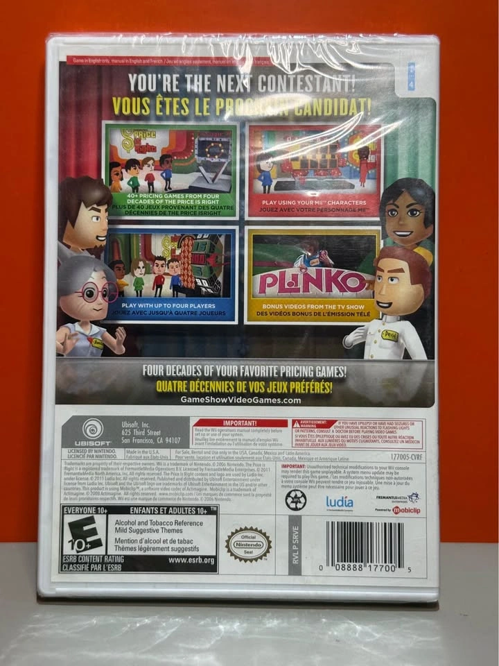 The Price is Right: Decades Edition Nintendo Wii Sealed - photo 2