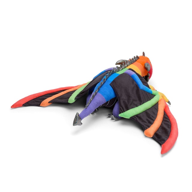 Weighted Wonders Rainbow Dragon Plush - photo 4