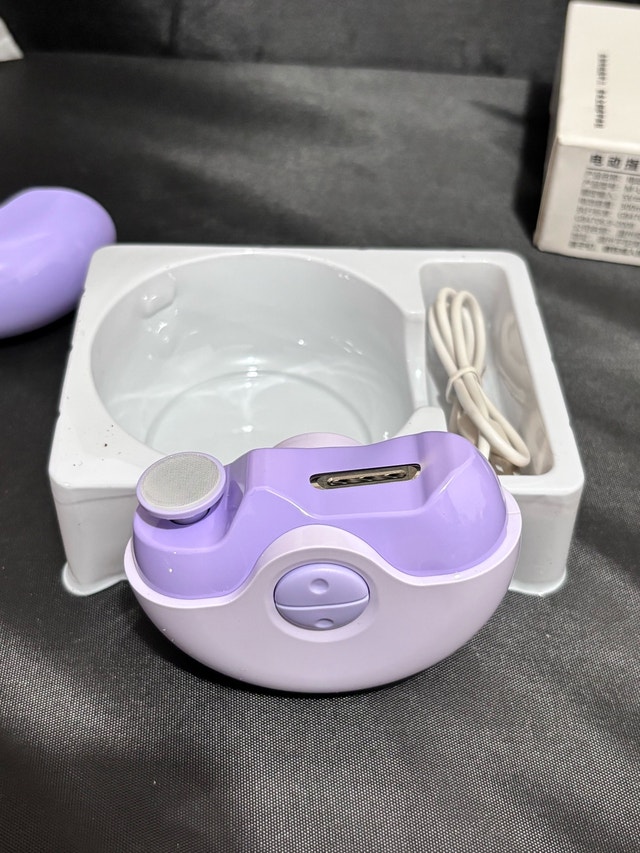Electric Automatic Nail Clipper and Polisher - photo 3