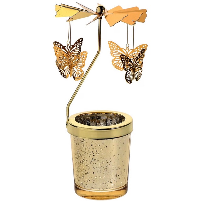Spinning Tealight Candle Holder