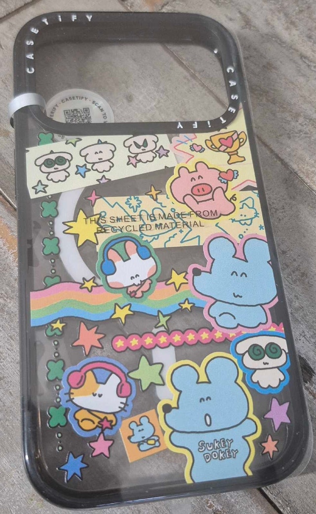 CASETIFY CASE FOR 17 PRO, SUKEYDOKEY DECO STICKER - photo 2