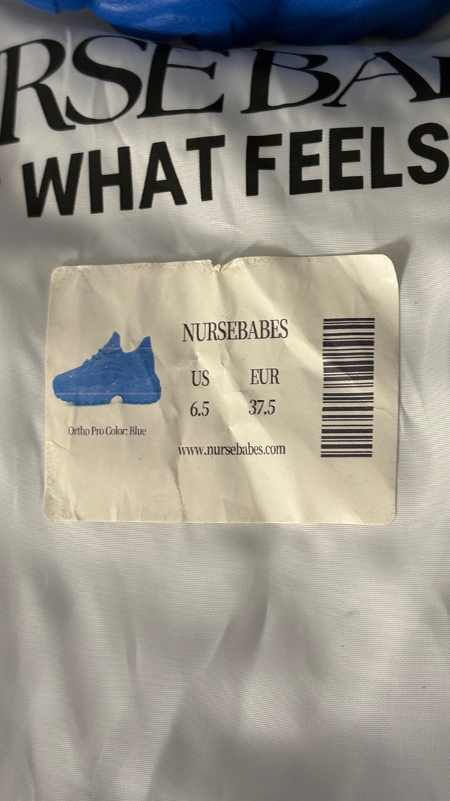 NurseBabe Ortho Pro Sneakers-Size 6.5 - photo 5