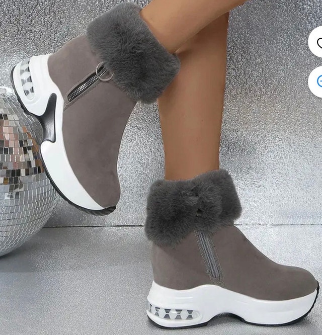 Women’s Platform Boots-Size 10