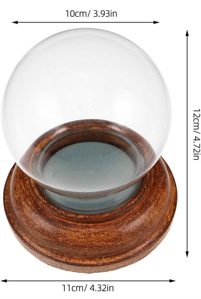 DIY Snow Globe Glass Cover Round - photo 4