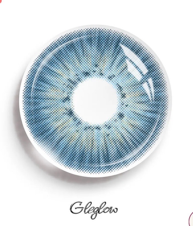 Gleglow New York Blue Contact Lenses - photo 2