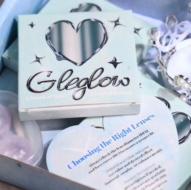 Gleglow New York Blue Contact Lenses - photo 3